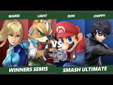 Push the Limit 12 Winners Semis - Don & Chippy Vs. Marss & Light - SSBU Ultimate Tournament