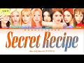 Hearts2Hearts 하츠투하츠 Secret Recipe Lyrics Color Coded ENG HAN ROM 가사