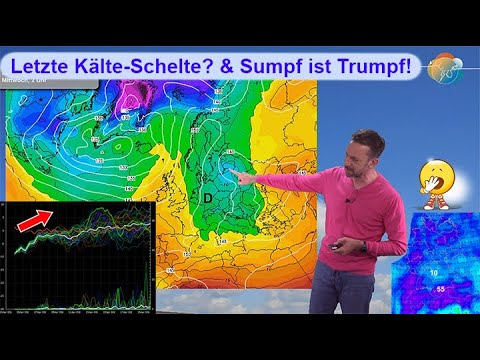 Last cold snap? & swamp is king! Current weather forecast April 4-10, 2023. Trend May 1.