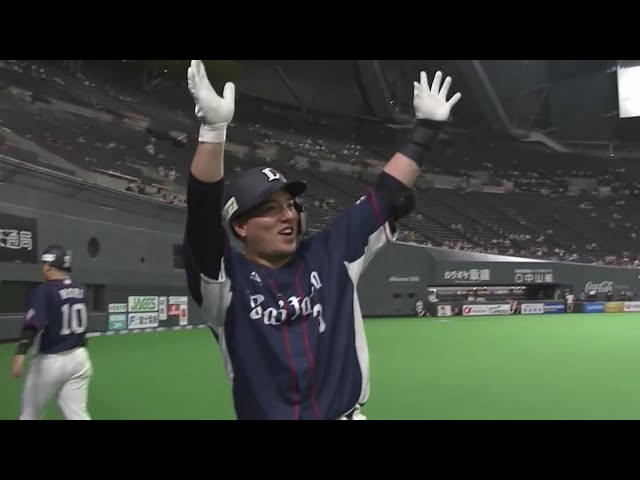 【6回表】ライオンズ・山川 追撃の2ランホームランはポール直撃!! 2020/8/5 F-L