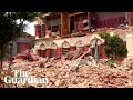 Myanmar Earthquake Destroys Temple And Collapses Bridge Amid Widespread Damage