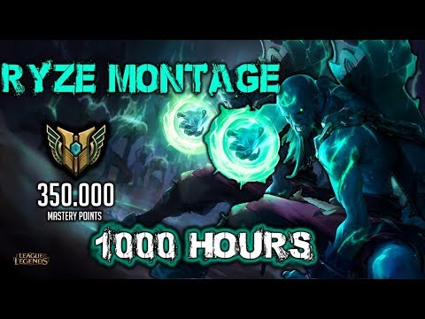 What 1000 HOURS OF RYZE EXPERIENCE LOOKS LIKE | (Faker gave up ryze after this)