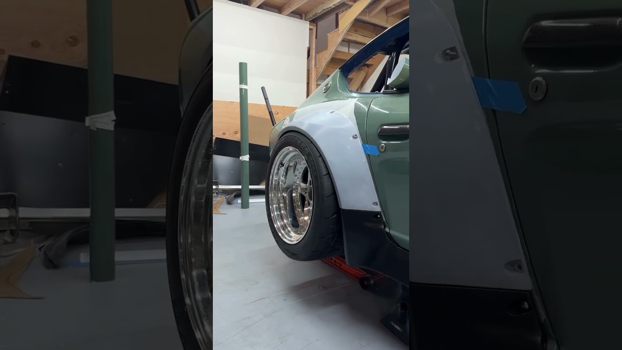 When you have a 3D printer you have your body kit #jdm #datsun #3dprinting