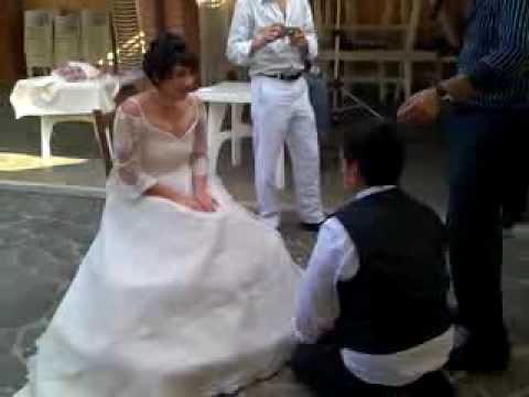 matrimonio di Sergio e Lucia_la giarrettiera