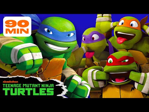 Leonardo Being an Older Brother for 60 Minutes Straight 💙 | Teenage Mutant Ninja Turtles