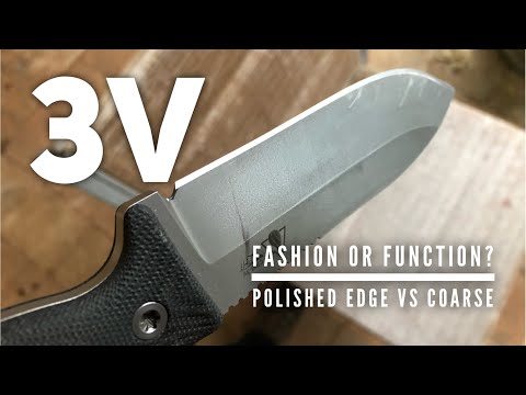 Fashion or function? Mirror Edge on 3V Steel
