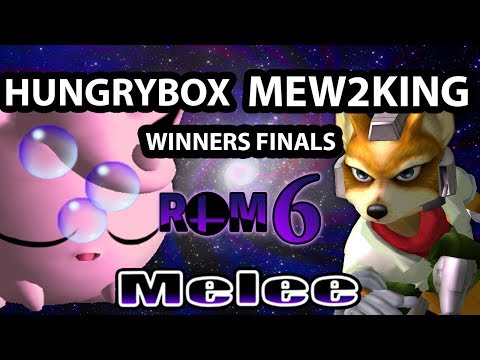 Revival of Melee 6 - Mew2King (Fox) Vs. Hungrybox (Jigglypuff) - Winners Finals