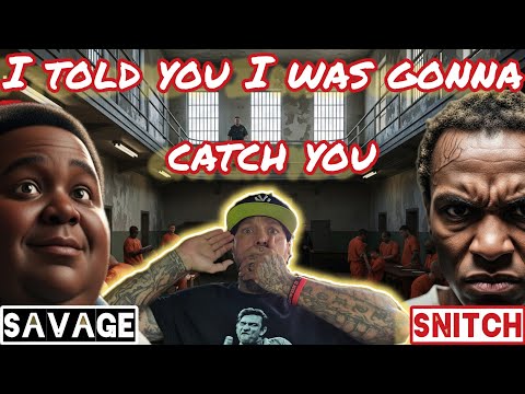 Prison Snitch Gets His Karma From Another Gay Guy.