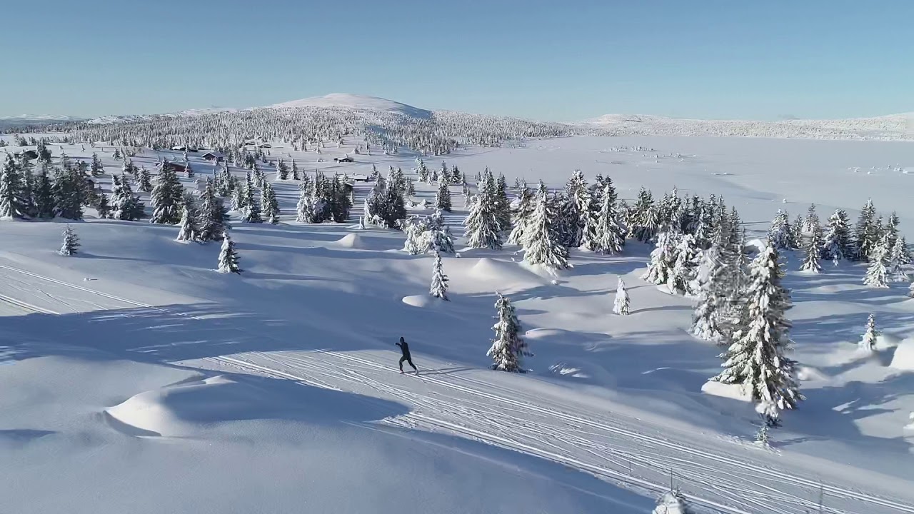 Sjusjøen from above