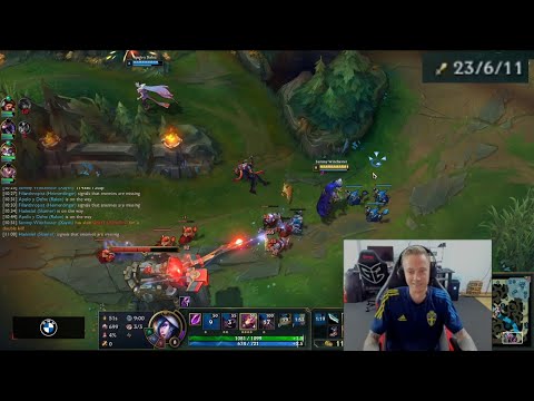 G2 Rekkles INSANE GAME 23 KILLS !!!