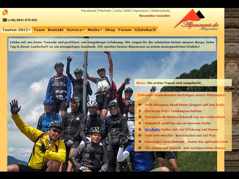 Alpenevent Transalp Garmisch - Gardasee 2010