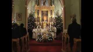 preview picture of video 'Karácsonyi éjféli szentmise Csitár  2014 / 1 rész.'