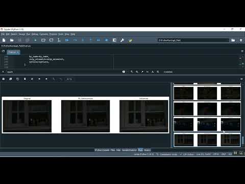 Light Field Enhancement in Python Projects
