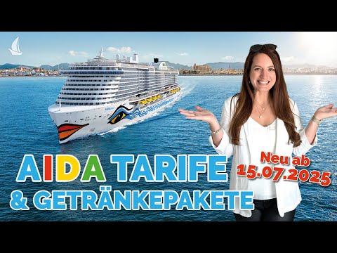 Neue AIDA Tarife & Getränkepakete: Das ändert sich 2025!