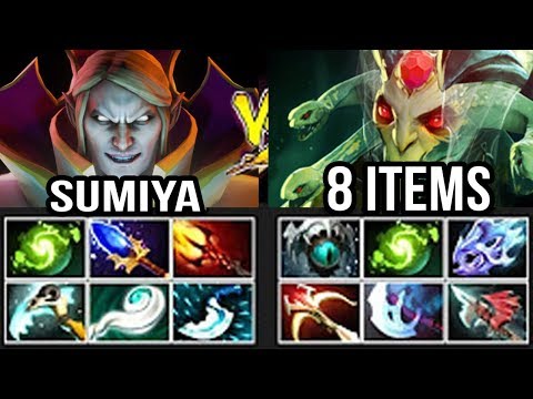 SumiYa Invoker GOD Next Level Refresher Combo WTF Epic Game 7.07 Dota 2