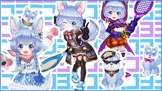 【白猫テニス】『コヨミコヨミコヨミ編成』が強いwwwwタロウをコートに３匹呼んで大暴れするのが可愛すぎるwwwwww【ラインズマンコヨミ】【新キャラ】【白猫】