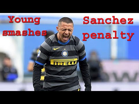 Alexis Sanchez sees his penalty saved and Ashley Young then smashes the rebound against the post