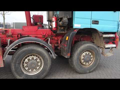 MERCEDES-BENZ ACTROS 4143 8X8 MANUAL FULL STEEL HUB REDCUTION EURO 3