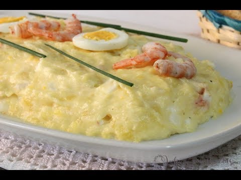 Cómo hacer ensaladilla de gambas (camarones) | Receta FÁCIL Y CON SOLO 4 INGREDIENTES