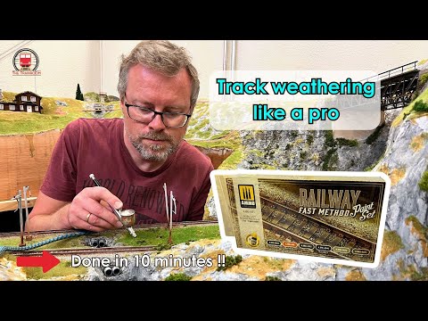 Track Weathering with Paint kit - Product review