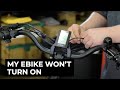 What To Do My EBike Won T Turn ON