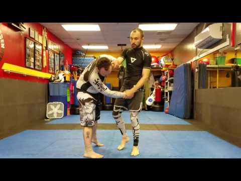 Kouchi Gari (No-Gi Judo)