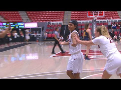 Chanelle Molina's impressive full-court heave