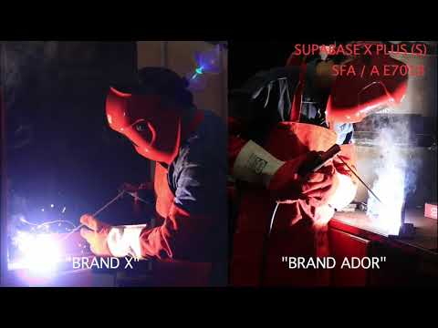 Ador welding electrodes comparison