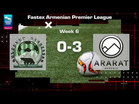 Gandzasar - Ararat-Armenia 0:3, Fastex Armenian Premier League 2024/25, Week 06
