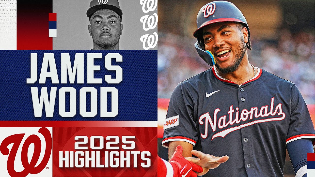 BREAKOUT SEASON? 😳 James Wood was named an All-Star and slugged 31 HR in 2025 for the Nationals!