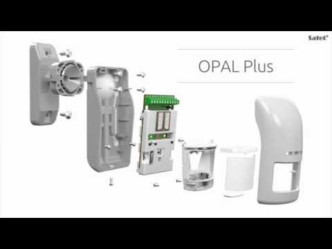 DVIGUBOS TECHNOLOGIJOS DETEKTORIUS: MIKROBANGŲ + PIR OPAL-PLUS SATEL video