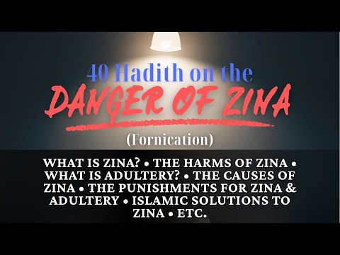 40 Hadith on the Danger of Zina #1 w/ Ali Davis
