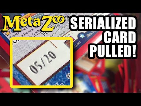I Pulled a SERIALIZED CARD In Metazoo Seance!