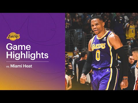 HIGHLIGHTS: Russell Westbrook (25 pts, 14 ast, 12 reb) vs Miami Heat