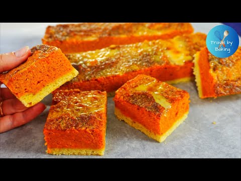 How to bake a carrot sheet cake | Latvian Burkānu Plātsmaize