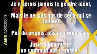 Amir 5 minutes avec toi paroles Amir 5 minutes avec toi paroles