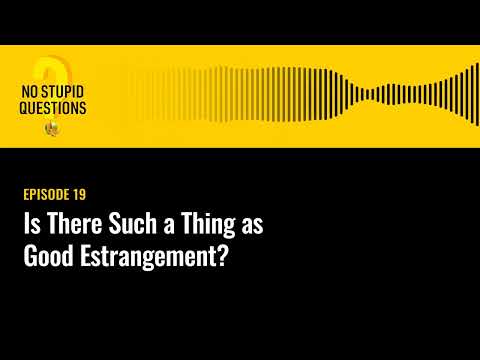 Is There Such a Thing as Good Estrangement? | No Stupid Questions | Episode 19