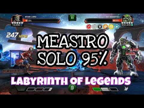 5 Star Starlord vs Maestro :Labyrinth of Legends