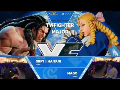 SFV: GRPT | Haitani vs Mago - TW Fighter Major 2017 Top 8 - CPT 2017