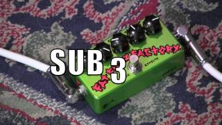Video thumbnail for Zvex FAT FUZZ FACTORY guitar effects pedal demo with RS Guitarworks Tele by gearmanndude