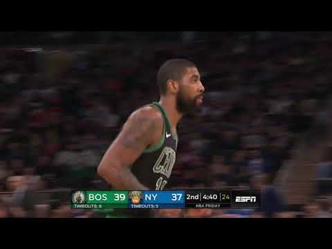 Kyrie Irving Full Highlights Celtics vs Knicks 2019 02 01   23 Pts, 6 Ast, 10 Rebounds!