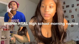 a REAL high school morning routine / grwm *senioritis edition *