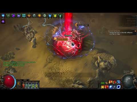 Path of Exile  3.19 Lightning Warp - Veritania