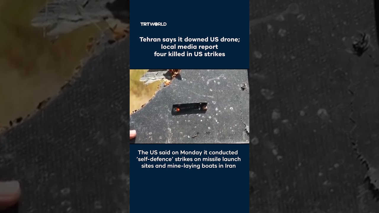 Video | Iran says it downed US drone
