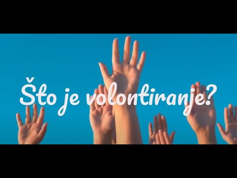 Što je volontiranje?