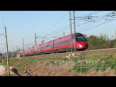 NTV ITALO EVO 8905 (TRENO 11) VENEZIA S.L. 08:00-NAPOLI C.LE 13.20 - 20.04.2019