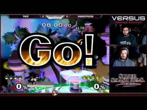 11/29/15 - Versus Melee - Losers Semis - Pwof (Marth) vs Hungry Pigeon (Peach)