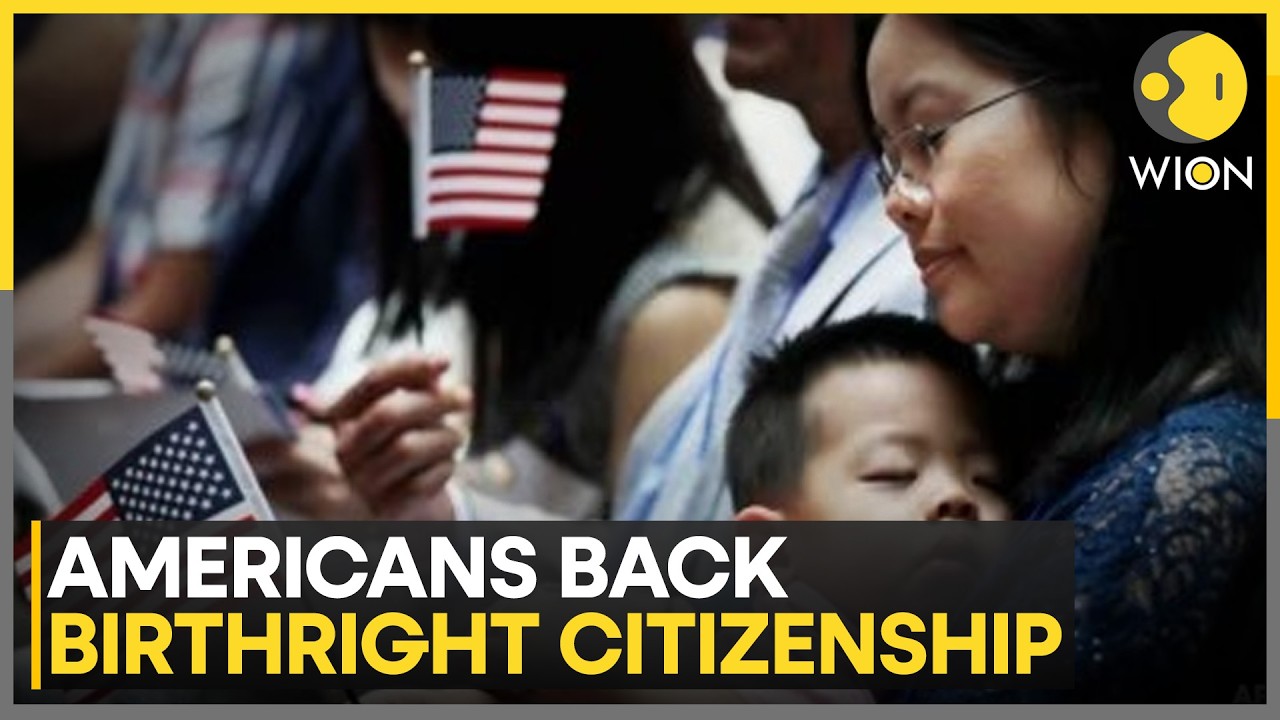 US Supreme Court Poised to Rule as Birthright Citizenship Debate Heats Up | WION