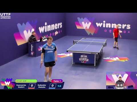 WINners CUP table 1 03.01 Kuzmenko Dmitrii - Gubenko Maksim 16:30