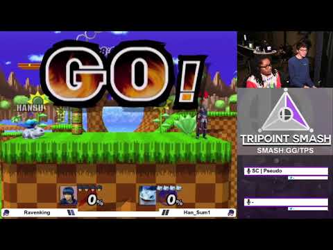 Ravenking (Marth) Vs. Han_Sum1 (Sonic, Ivysaur) - Tripoint Smash 35 Bracket